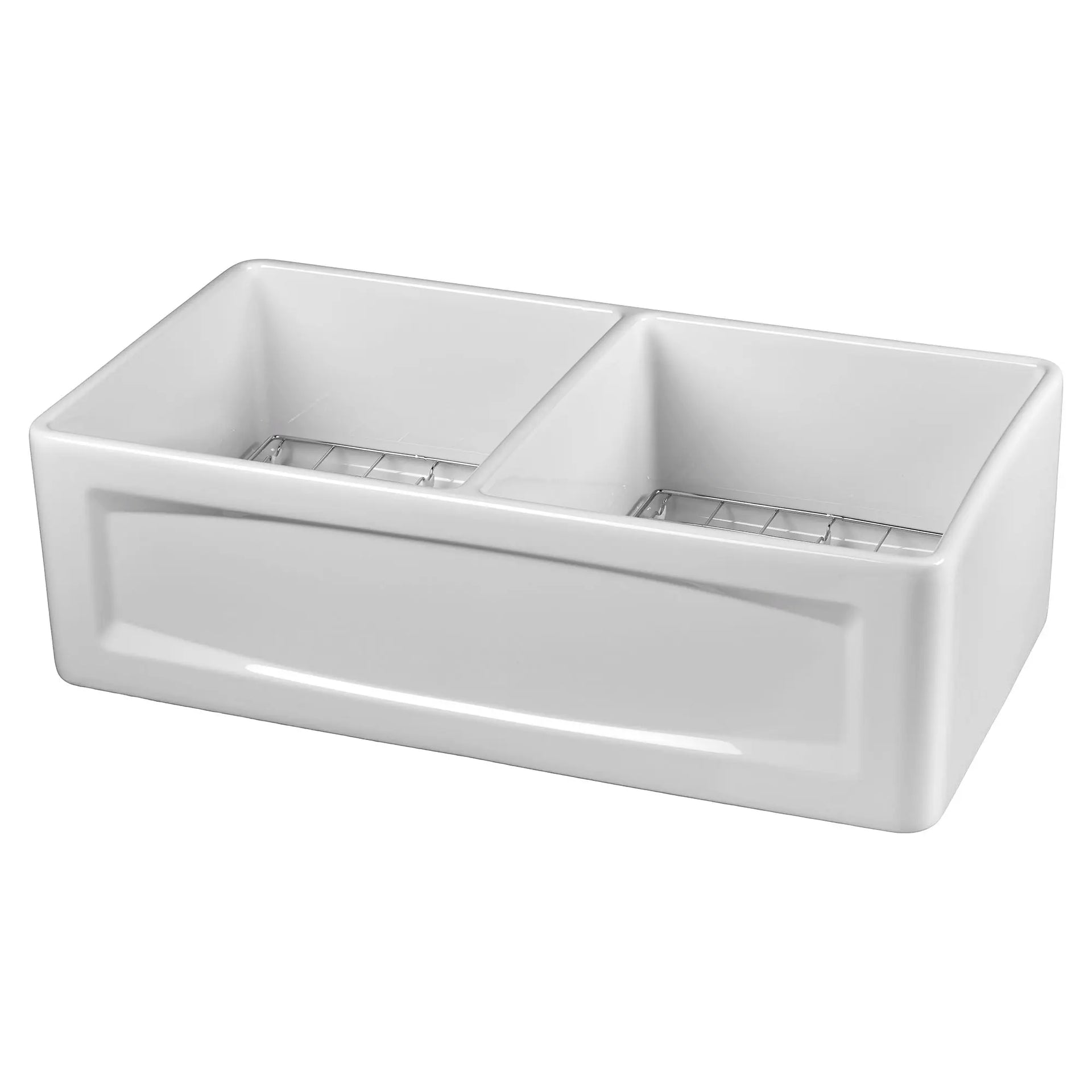 Hillside® 33 In. Apron Kitchen Sink With Center Drain