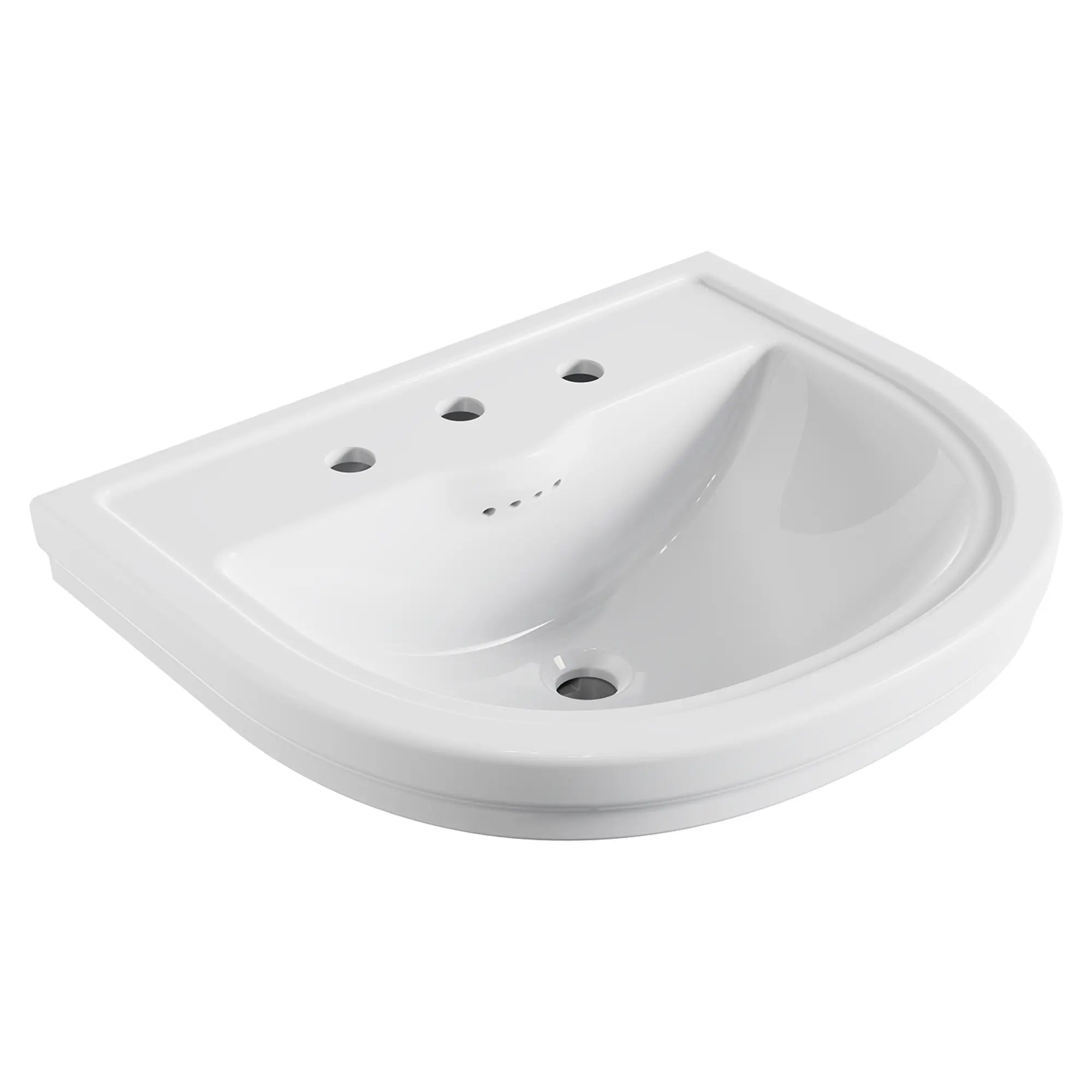 St. George® Console Sink, 3-Hole // CANVAS WHITE // 91330_D20150008.415_CDNwebp.webp