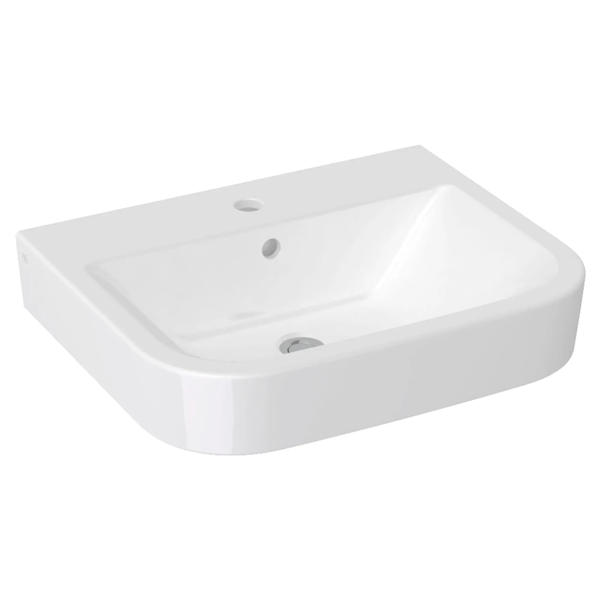 Equility® Wall-Hung Sink, 1-Hole // CANVAS WHITE // 91373_D20175001415_CDNwebp.webp