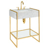 Belshire® 30 in. Console Legs with Glass Shelf // SATIN BRASS // 91507_D20205000427_D19080003550_D21065000427_D35170820427_D35170801427_1_CDNwebp.webp