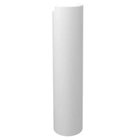 Round Bathroom Sink Pedestal Leg // CANVAS WHITE // 91523_D21020000415_CDNwebp.webp