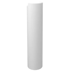 Round Bathroom Sink Pedestal Leg // CANVAS WHITE // 91523_D21020000415_CDNwebp.webp