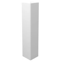 Cossu® Square Pedestal Sink Leg // CANVAS WHITE // 91533_D21025000415_CDNwebp.webp