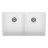 [D21180DB3620.415] Etre® 36 in. Double Apron Kitchen Sink - Canvas White