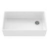 [D21180SB3620.415] Etre® 36 in. Apron Kitchen Sink with Offset Drain - Canvas White