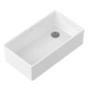 [D21180SB3620.415] Etre® 36 in. Apron Kitchen Sink with Offset Drain - Canvas White