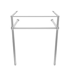 [D21410028.002] Fitzgerald Console Stand - Brushed Nickel