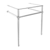 [D21410028.002] Fitzgerald Console Stand - Brushed Nickel