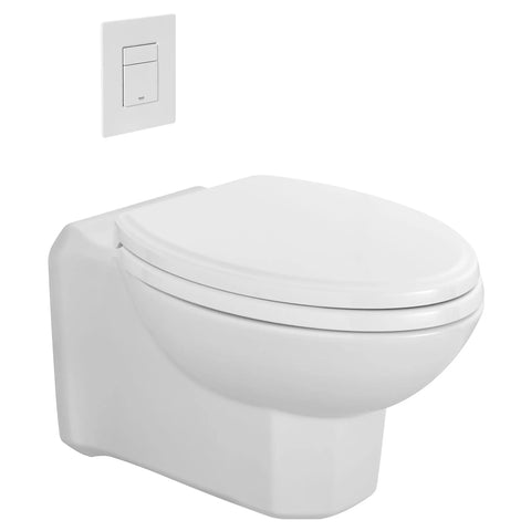 Belshire® Wall-Hung Elongated Toilet Bowl with Seat