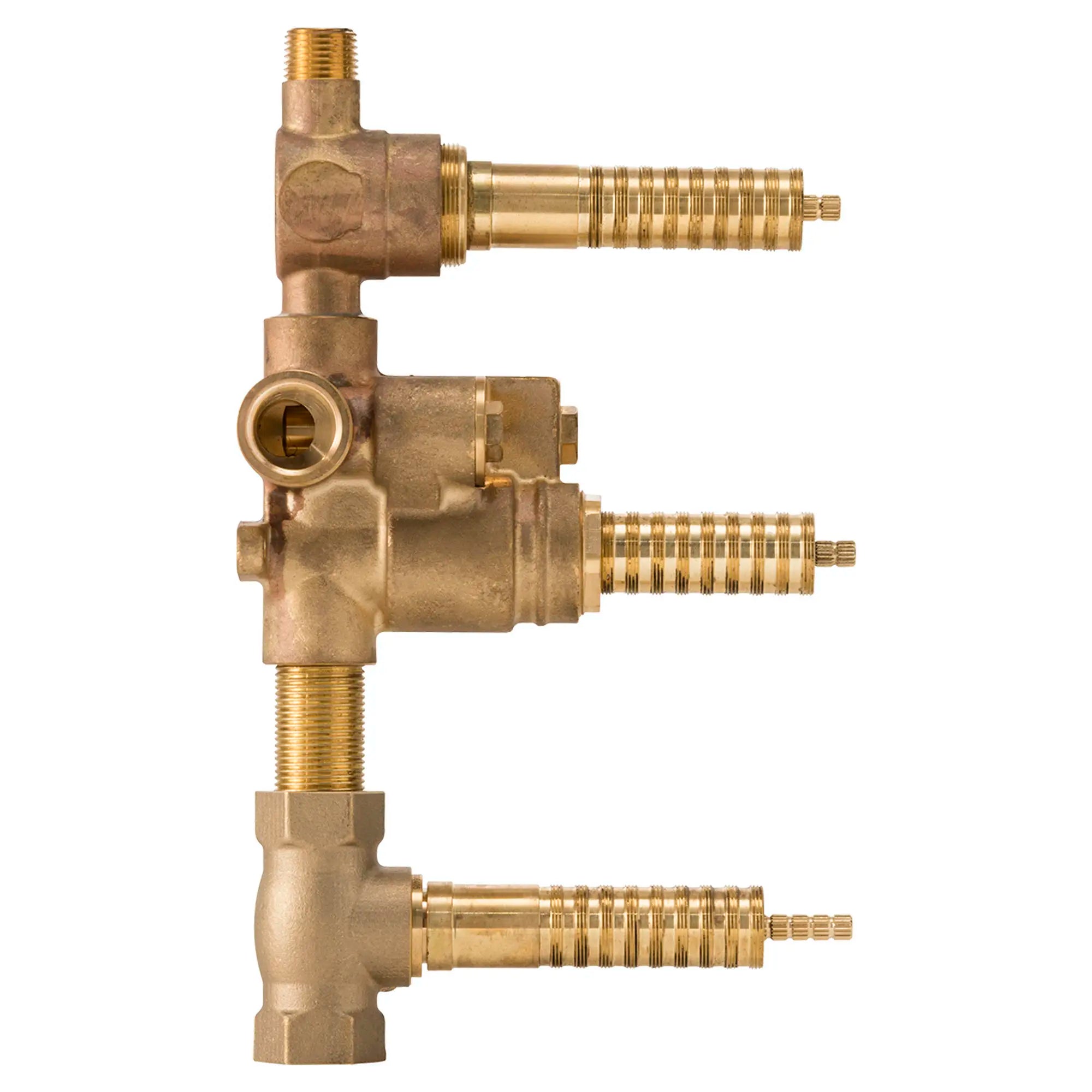 3-Handle Thermostatic Rough Valve with 2-Way Diverter Shared Functions // UNFINISHED // 92815_D35005533S191_2_CDNwebp.webp