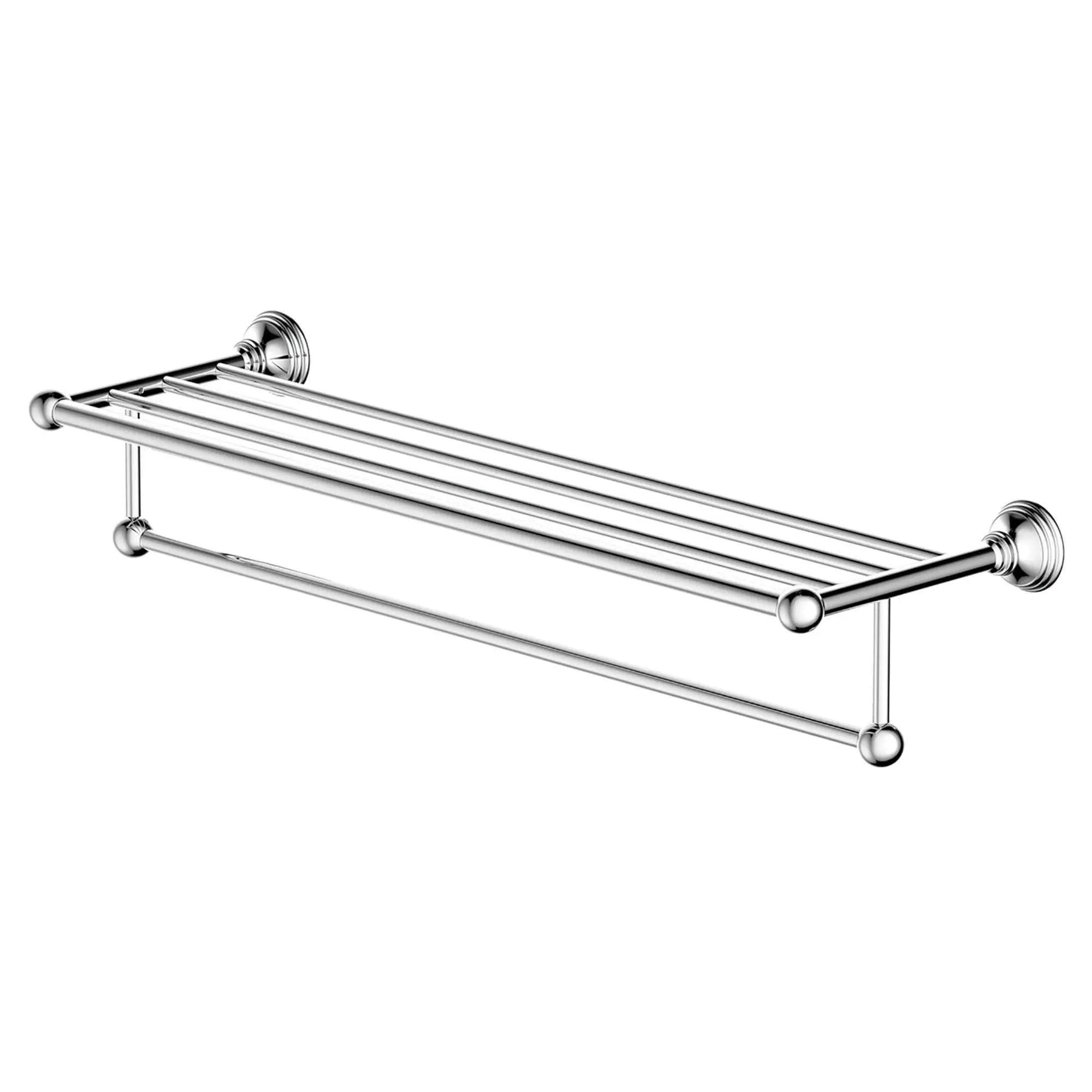 Traditional 24 in. Towel Shelf // POLISHED CHROME // 93037_D35102260.100_1_CDNwebp.webp
