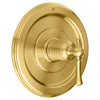 [D35102510.427] Randall 1/2 Inch or 3/4 Inch Thermostatic Valve Trim with Lever Handle - Satin Brass