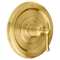 [D35102510.427] Randall 1/2 Inch or 3/4 Inch Thermostatic Valve Trim with Lever Handle - Satin Brass