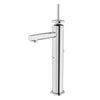 [D35105150RB.100] Percy® Single Handle Vessel Bathroom Faucet with Indicator Markings and Stem Handle - Polished Chrome