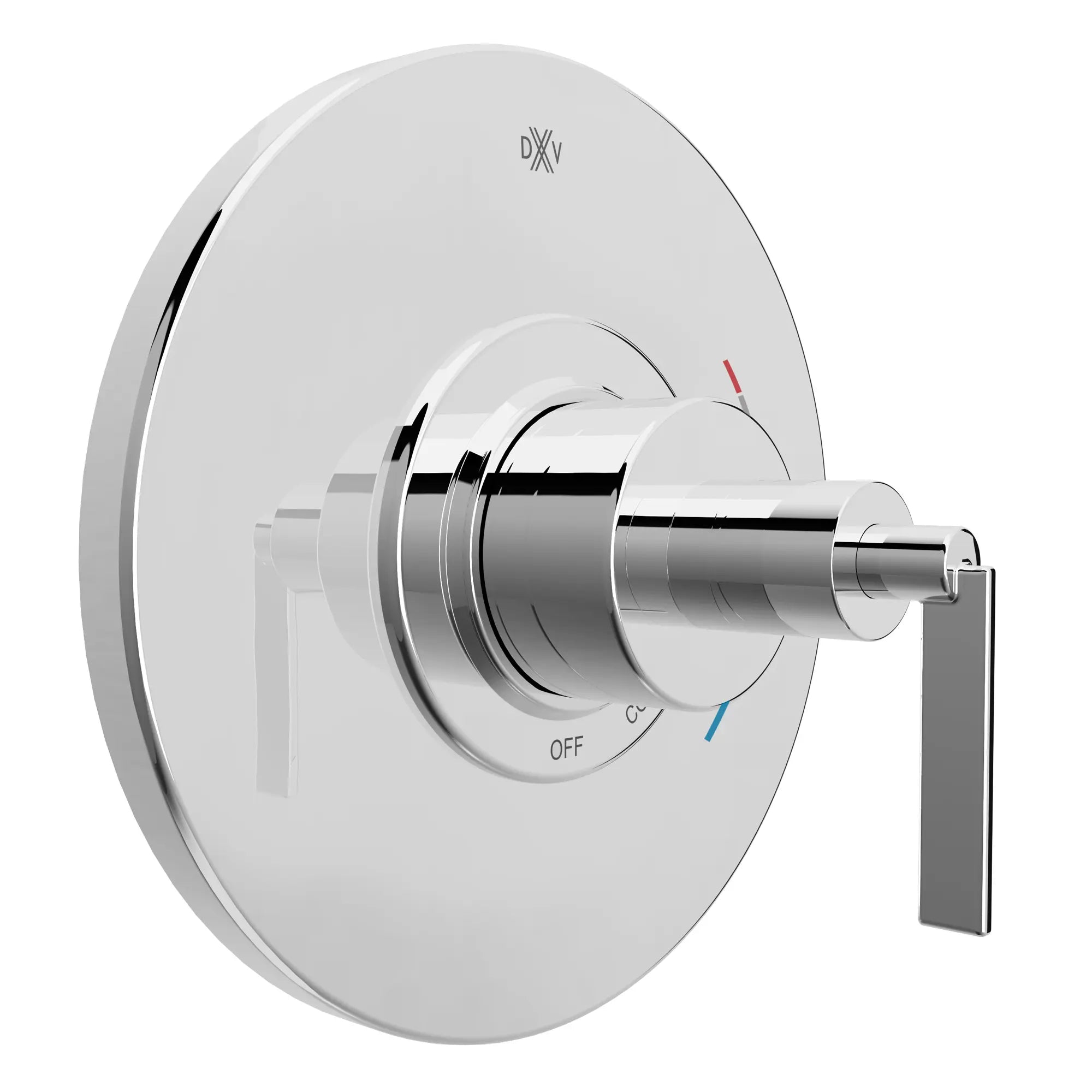 Percy Shower Trim Lever Handle // POLISHED CHROME // 93851_D35105500RB.100_CDNwebp.webp