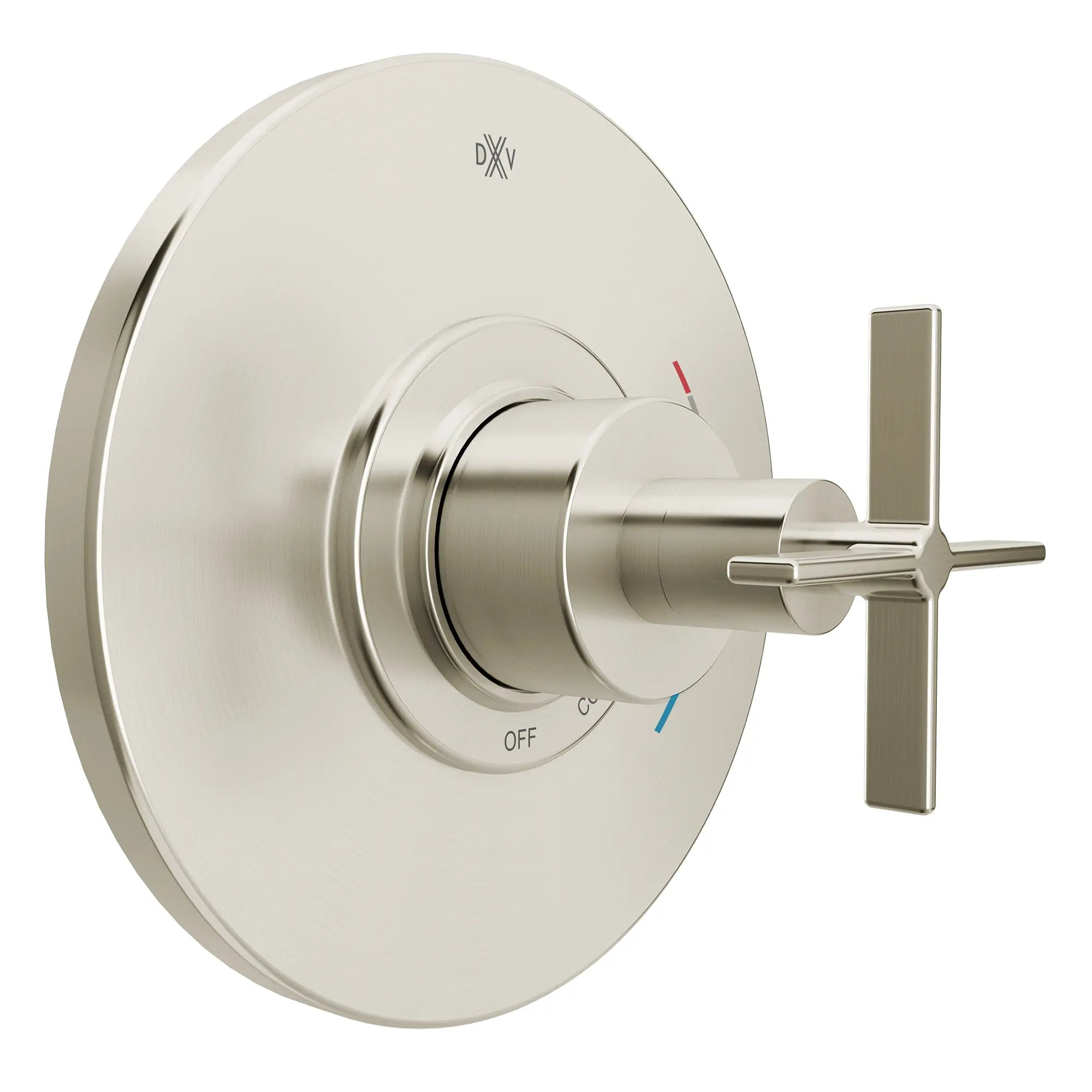 Percy Shower Trim Cross Handle // BRUSHED NICKEL // 94112_D35105540RB144_R_CDNwebp.webp