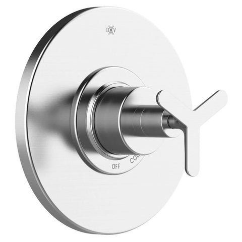 Percy Pb Shower Trim Tri-Spoke Handle