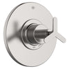 [D35105570.144] Percy Pb Shower Trim Tri-Spoke Handle - Polished Chrome