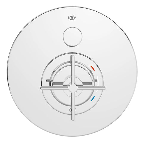 Percy Pb Tub&Shower Trim Cross Handle Pc