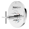 [D35105640RB.100] Percy Pb Tub&Shower Trim Cross Handle Pc - Polished Chrome