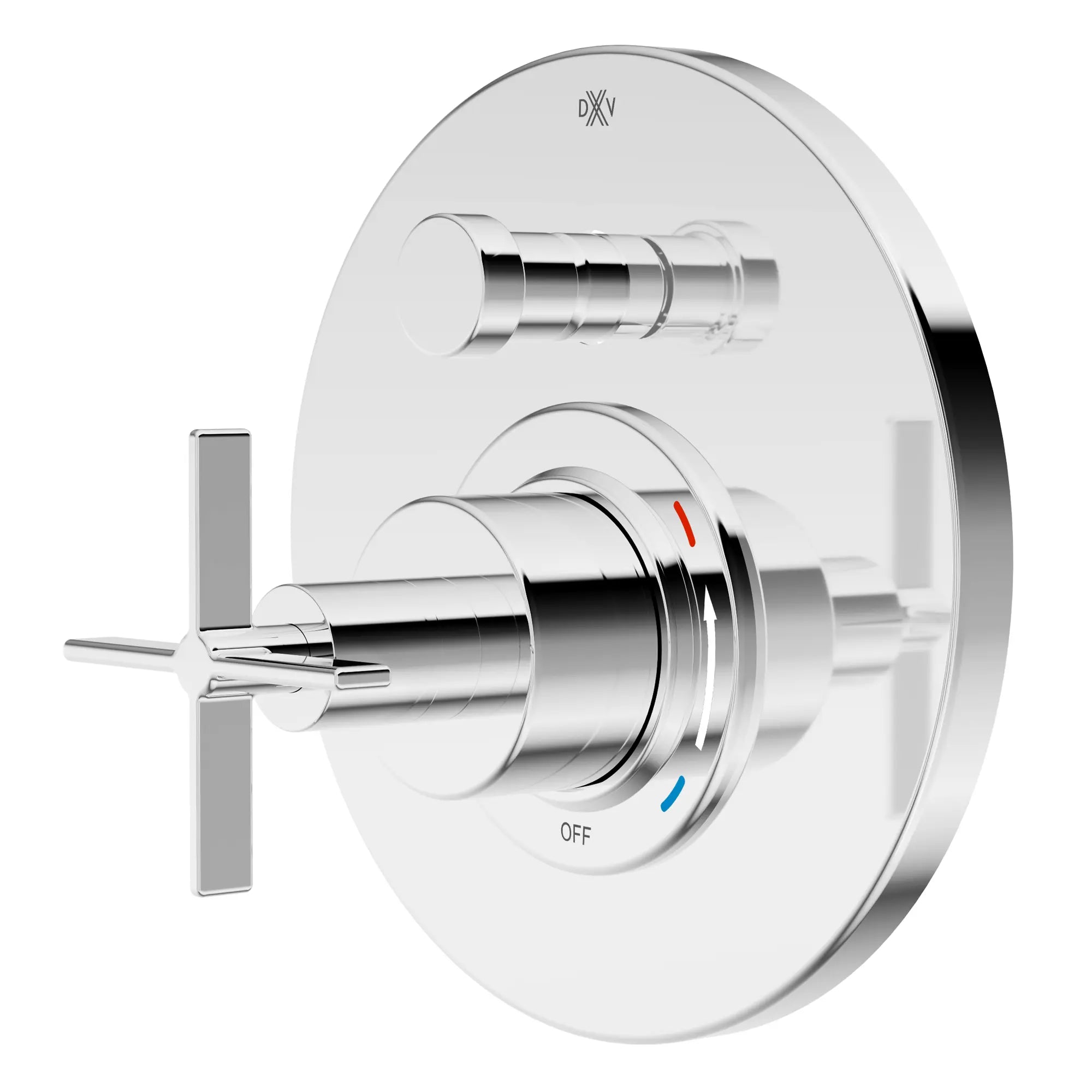 Percy Pb Tub&Shower Trim Cross Handle Pc // POLISHED CHROME // 94202_D35105640RB.100_2_CDNwebp.webp