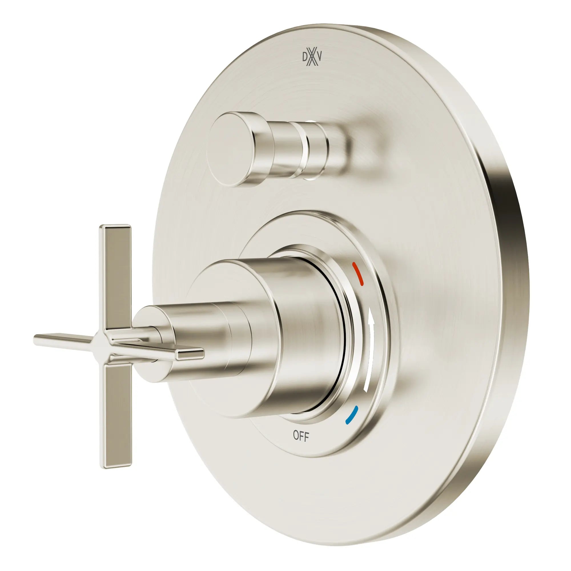 Percy Pb Tub&Shower Trim Cross Handle Pc // BRUSHED NICKEL // 94234_D35105640RB144.L_CDNwebp.webp