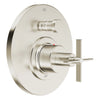 [D35105640RB.144] Percy Pb Tub&Shower Trim Cross Handle Pc - Polished Chrome
