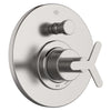 [D35105670.144] Pb Tub/Shower Trim Tri-Spoke Handle - Polished Chrome