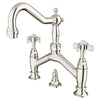 [D3510725C.150] Landfair Bridge Bathroom Faucet - Carbon Bronze