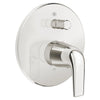 [D35120600RB.150] Pressure Balance Tub/Shower Trim with Diverter- Projects Model - Polished Chrome