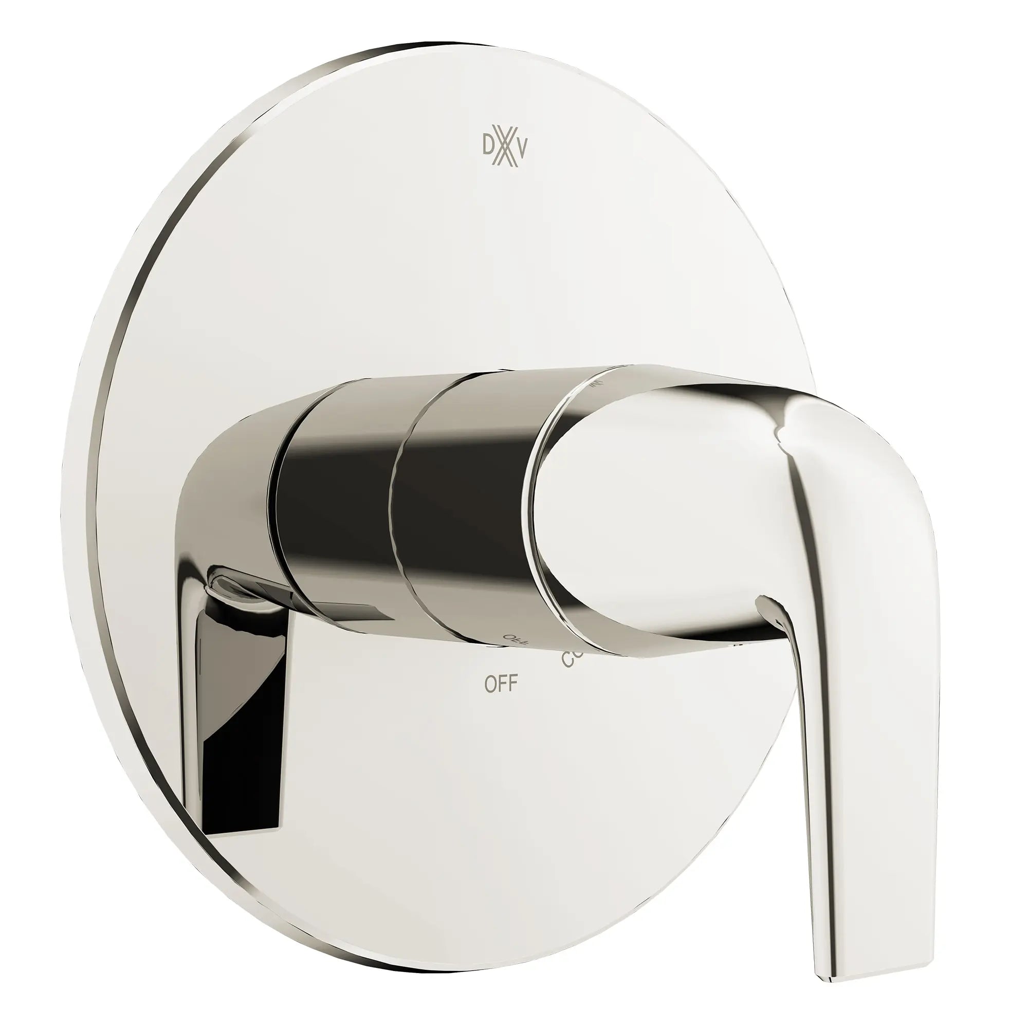 DXV® Modulus Single Handle Pressure Balance Valve Trim Only with Lever Handle // PLATINUM NICKEL // 95478_D35120F00.155_CDNwebp.webp