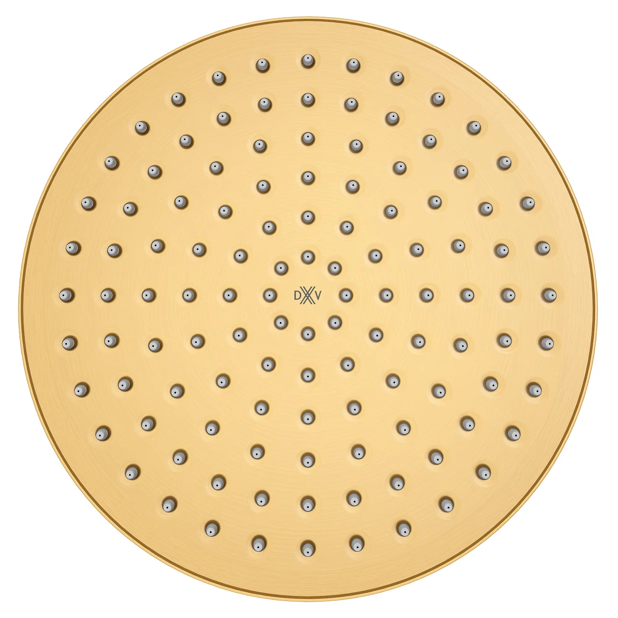Oak Hill® Single Function 10 in. Round Rain Can Showerhead // SATIN BRASS // 95561_D35155110.427_CDNwebp.webp