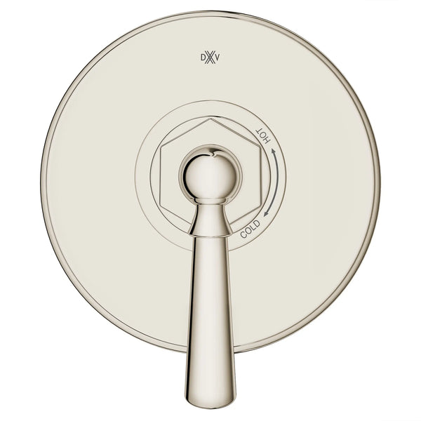 [D35155500.150] Oak Hill® Single Handle Pressure Balance Valve Trim Only with Lever Handle - Polished Chrome