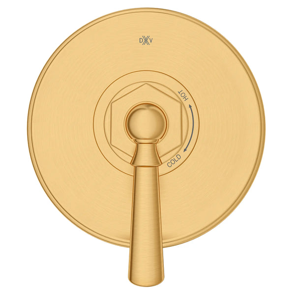 [D35155500.427] Oak Hill® Single Handle Pressure Balance Valve Trim Only with Lever Handle - Polished Chrome