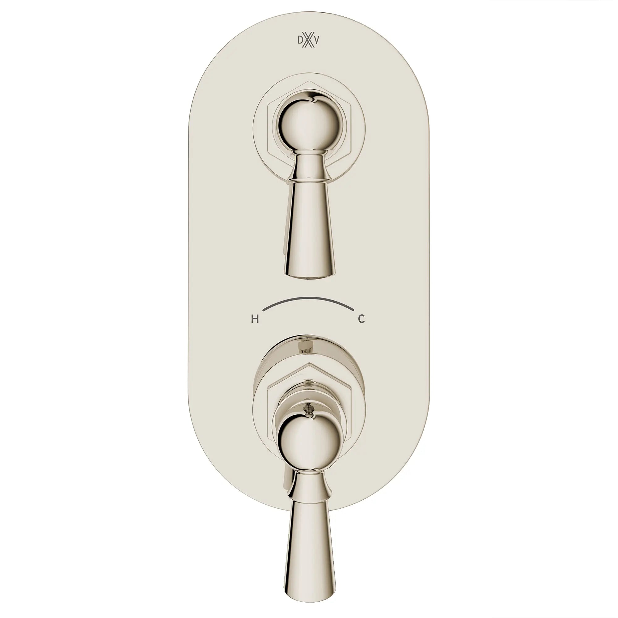 Oak Hill® 2-Handle Thermostatic Valve Trim Only with Lever Handles // PLATINUM NICKEL // 95764_D35155527.150_CDNwebp.webp