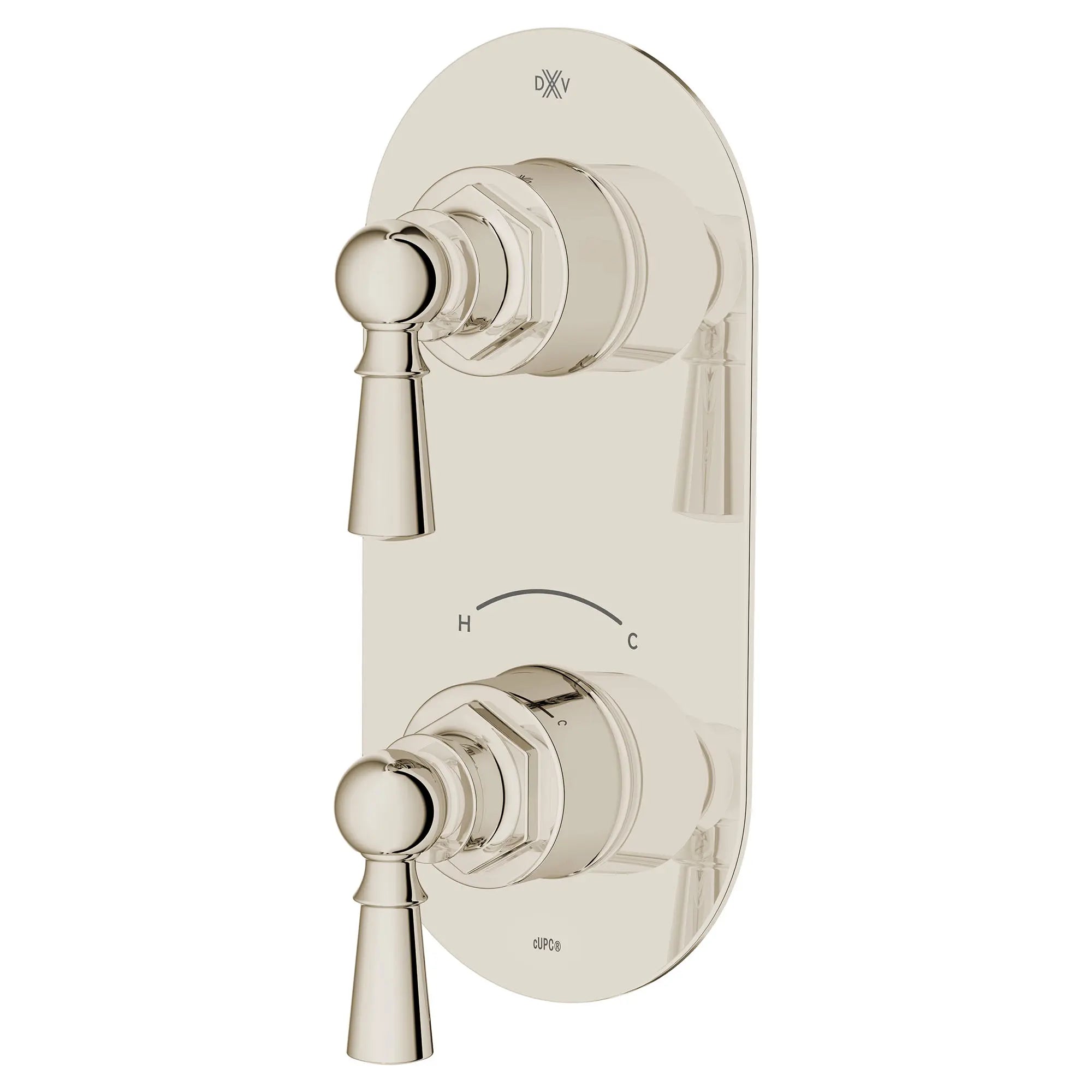 Oak Hill® 2-Handle Thermostatic Valve Trim Only with Lever Handles // PLATINUM NICKEL // 95767_D35155527.150_2_CDNwebp.webp