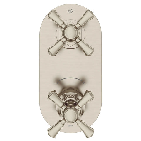 Oak Hill® 2-Handle Thermostatic Valve Trim Only with Cross Handles