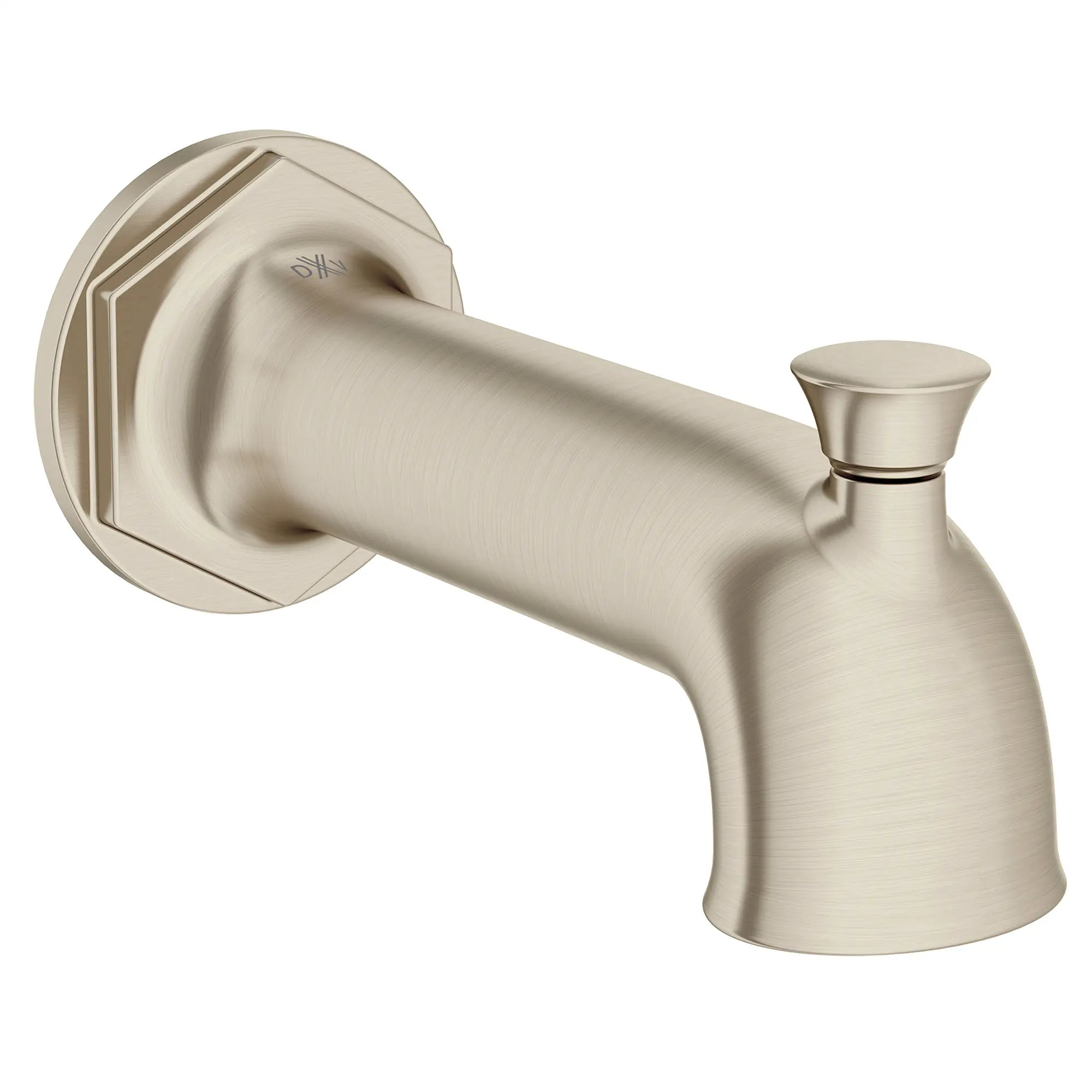 Oak Hill® Wall Mount Bathtub Spout with Diverter // BRUSHED NICKEL // 95882_D35155761.144_1_CDNwebp.webp