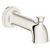 [D35155761.150] Oak Hill® Wall Mount Bathtub Spout with Diverter - Polished Chrome
