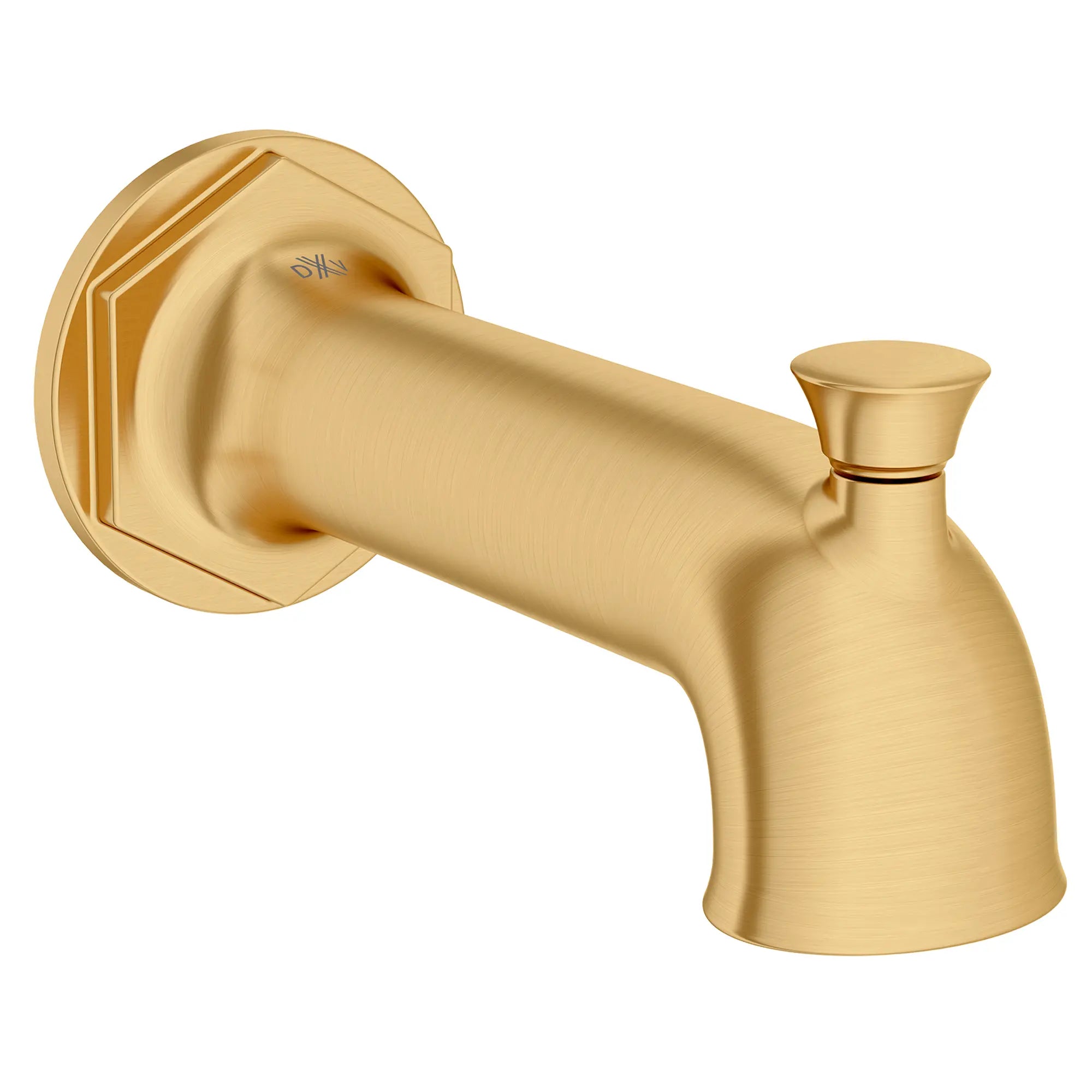Oak Hill® Wall Mount Bathtub Spout with Diverter // SATIN BRASS // 95895_D35155761.427_1_CDNwebp.webp
