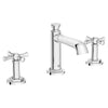 [D35155840.100] Oak Hill® 2-Handle Widespread Bathroom Faucet with Cross Handles - Polished Chrome
