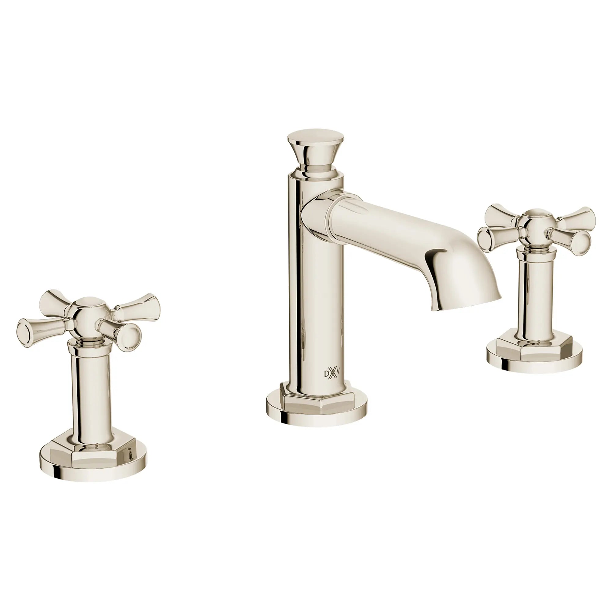 Oak Hill® 2-Handle Widespread Bathroom Faucet with Cross Handles // PLATINUM NICKEL // 95943_D35155840.150_1_CDNwebp.webp