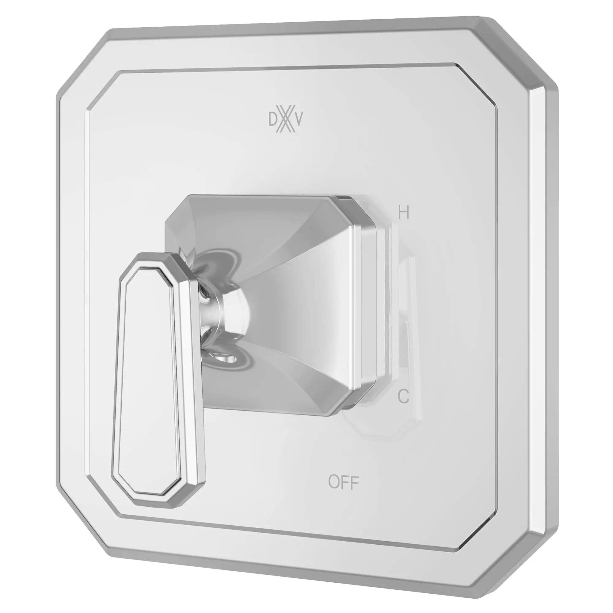 Belshire® Single Handle Pressure Balance Valve Trim Only with Lever Handle // POLISHED CHROME // 96196_D35170500100_2_CDNwebp.webp