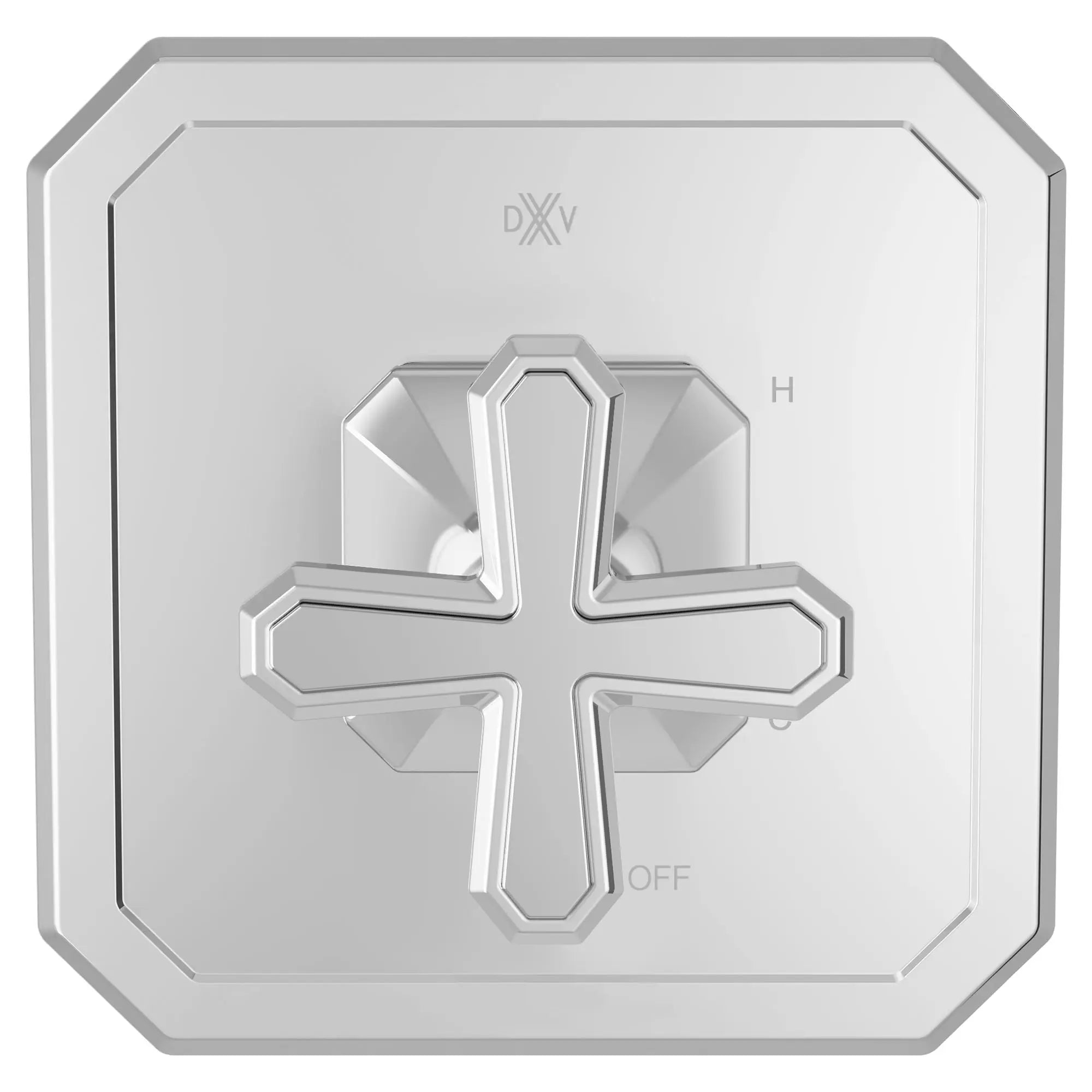 Belshire® Single Handle Pressure Balance Valve Trim Only with Cross Handle // POLISHED CHROME // 96216_D35170520100_CDNwebp.webp