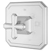 [D35170520.100] Belshire® Single Handle Pressure Balance Valve Trim Only with Cross Handle - Polished Chrome