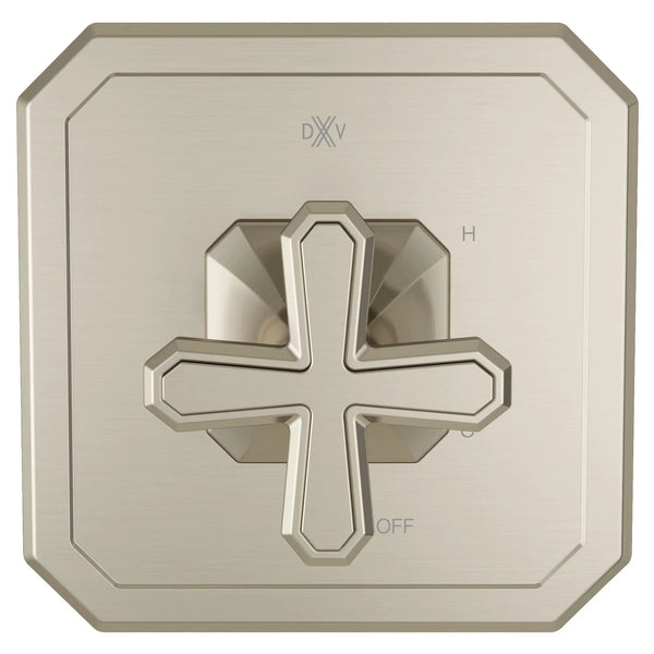 [D35170520.144] Belshire® Single Handle Pressure Balance Valve Trim Only with Cross Handle - Polished Chrome