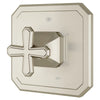 [D35170520.144] Belshire® Single Handle Pressure Balance Valve Trim Only with Cross Handle - Polished Chrome