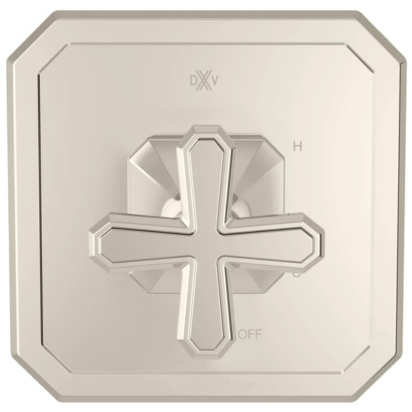 [D35170520.150] Belshire® Single Handle Pressure Balance Valve Trim Only with Cross Handle - Polished Chrome