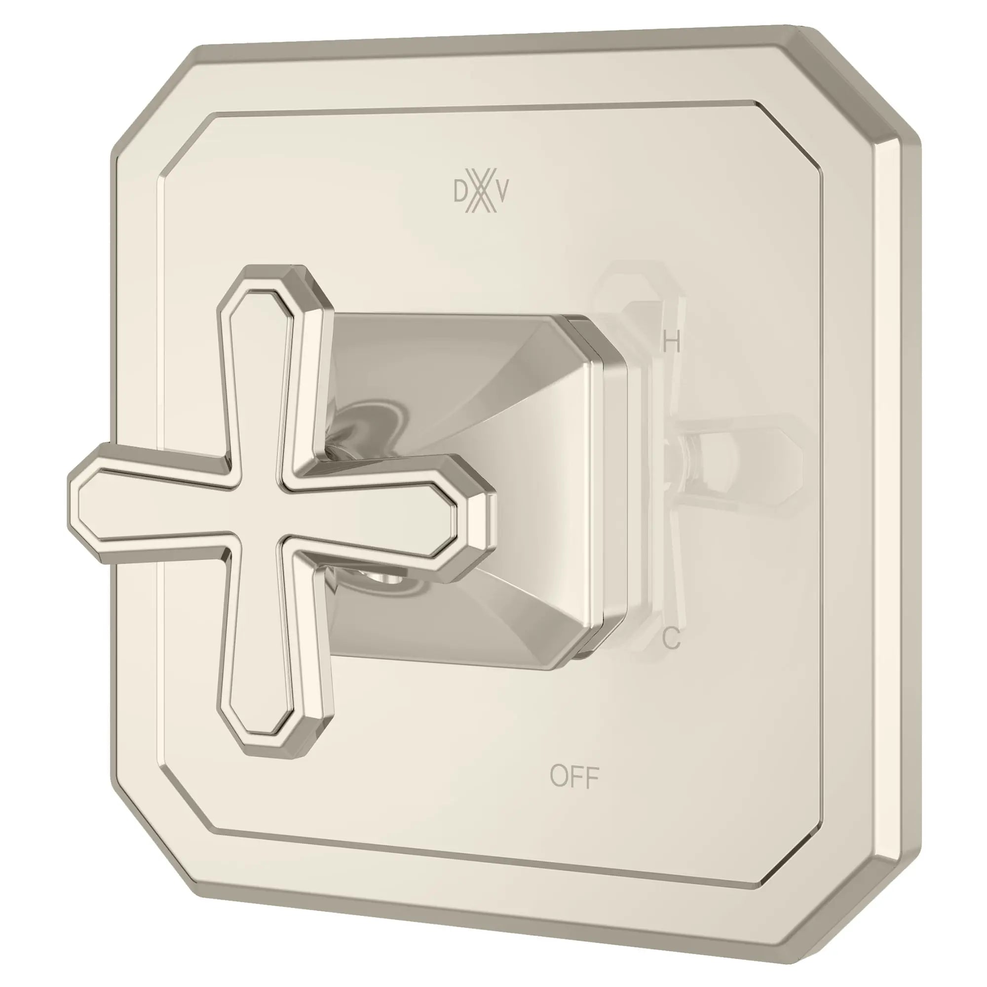 Belshire® Single Handle Pressure Balance Valve Trim Only with Cross Handle // PLATINUM NICKEL // 96233_D35170520150_2_CDNwebp.webp