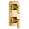 Belshire® 2-Handle Thermostatic Valve Trim Only with Lever Handles // SATIN BRASS // 96258_D35170527427_1_CDNwebp.webp